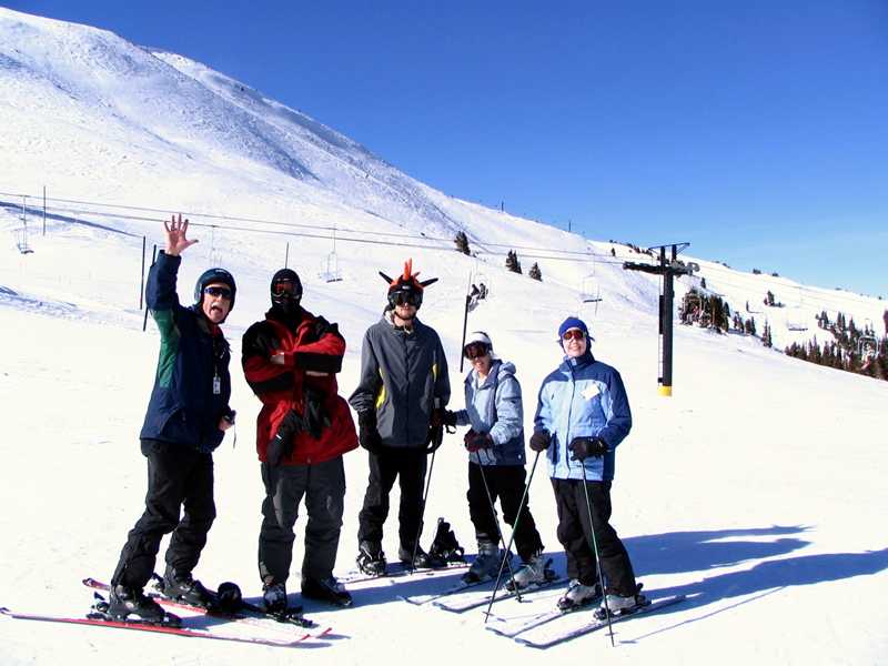 Skiing