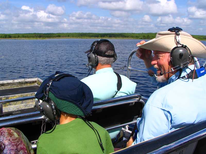 Riding the Airboat